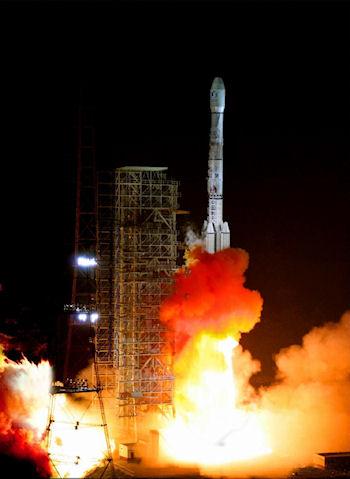 Chinese rocket launch
