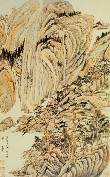 Wang Wei, artist, landscape