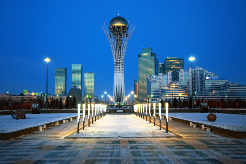 Kazakhstan, city, modern architecture