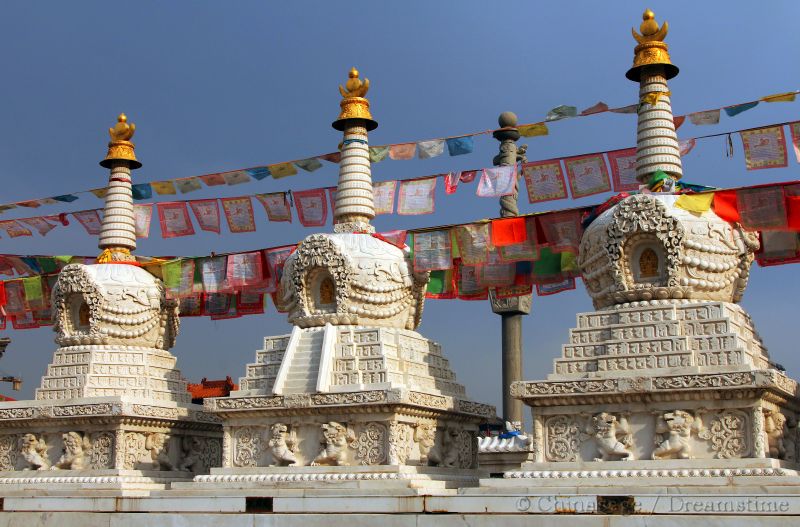 Inner Mongolia, stupa, Buddhism