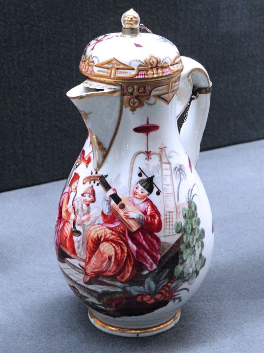 chinoiserie, milk jug