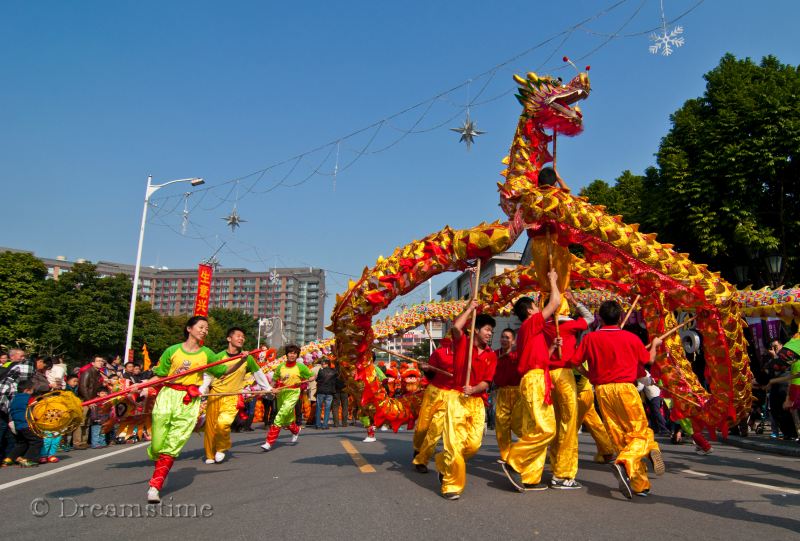 The Dragon, Qilin, Phoenix and other Chinese mythical creatures