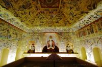 Dunhuang,Mogao caves,Gansu,Buddhist caves