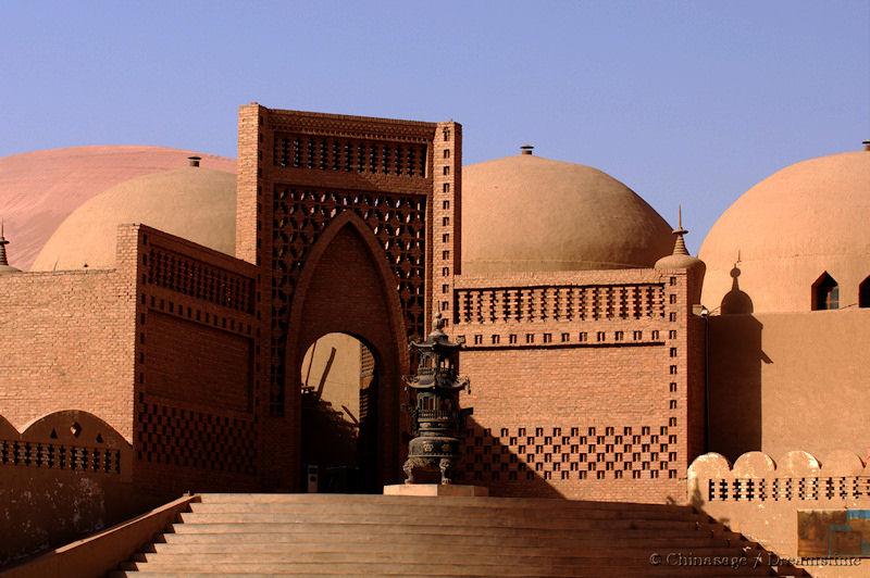 Xinjiang, Turpan, museum, desert