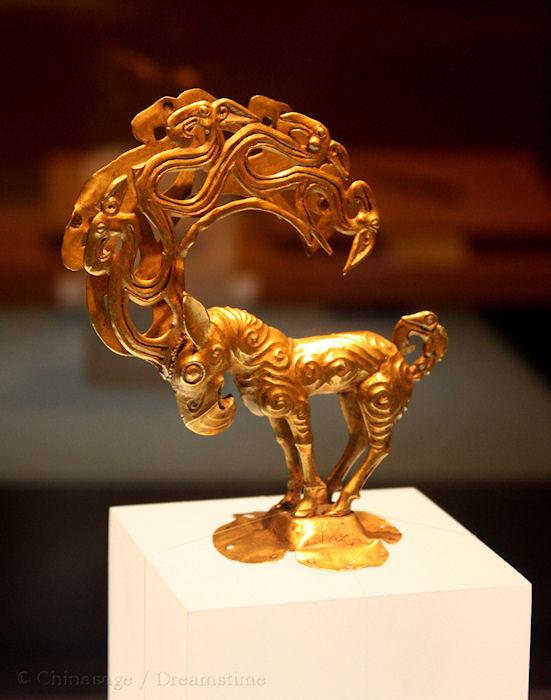 Han dynasty, Xian, goat