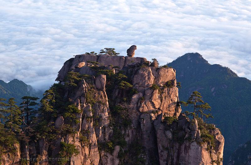 Anhui, Huangshan, mountains