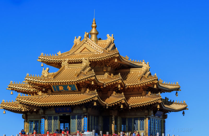 Henan, temple, pavilion