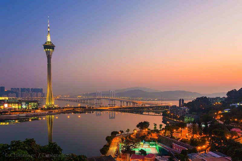Macau, cityscape, view