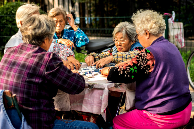 mahjong, people