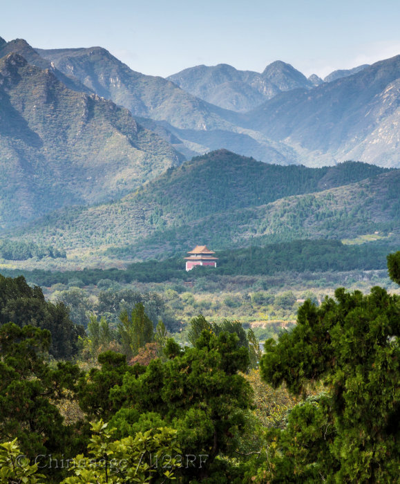 Ming tombs, valley, scenery