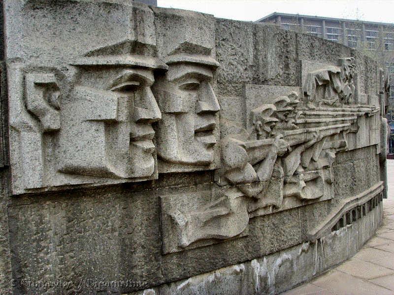 Hebei, Shijiazhuang, sculpture, PRC