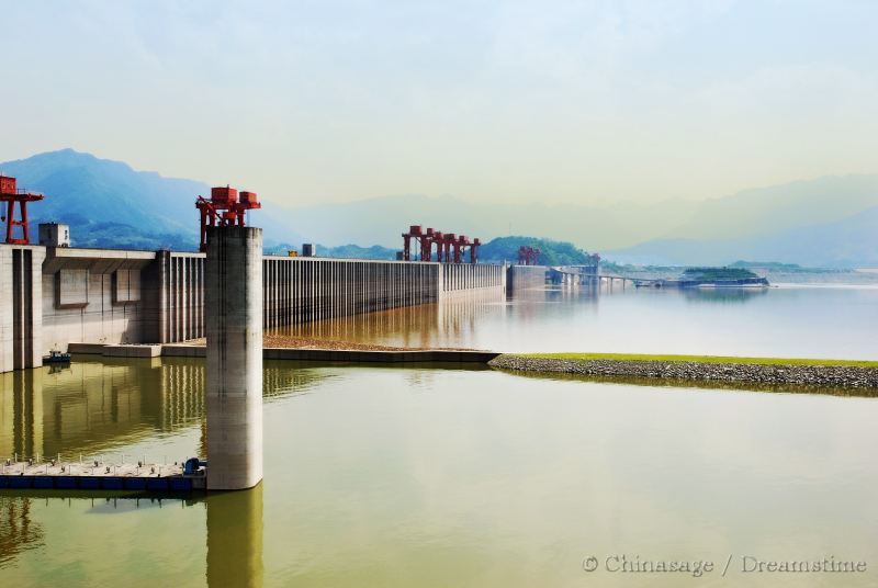 Hubei, gorge, Yangzi River