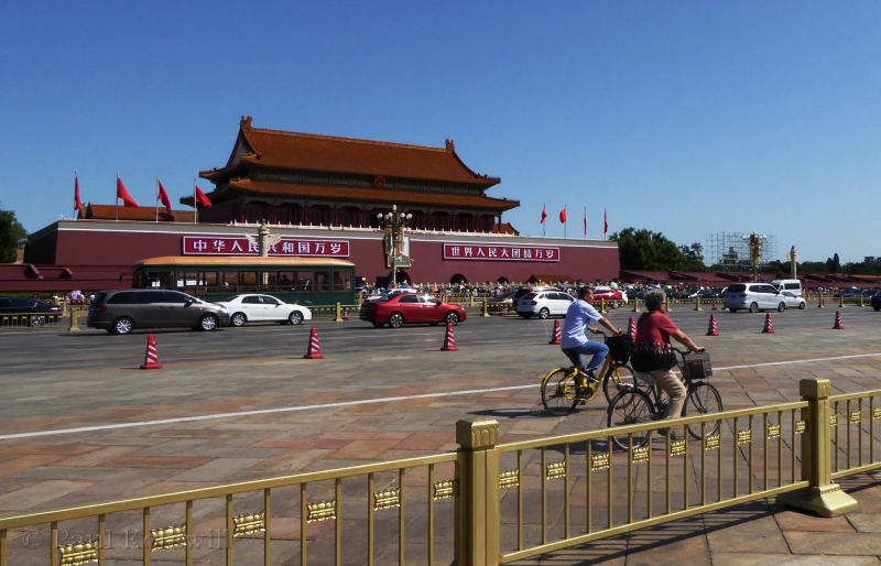 Tiananmen Square, beijing, bicycle, PKChina-61