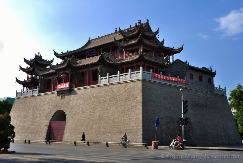Ningxia, drum tower, gateway