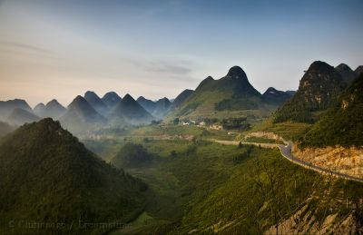 Guizhou, mountains, view