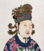 China's only female ruler Empress Wu Zetian of the early Tang
